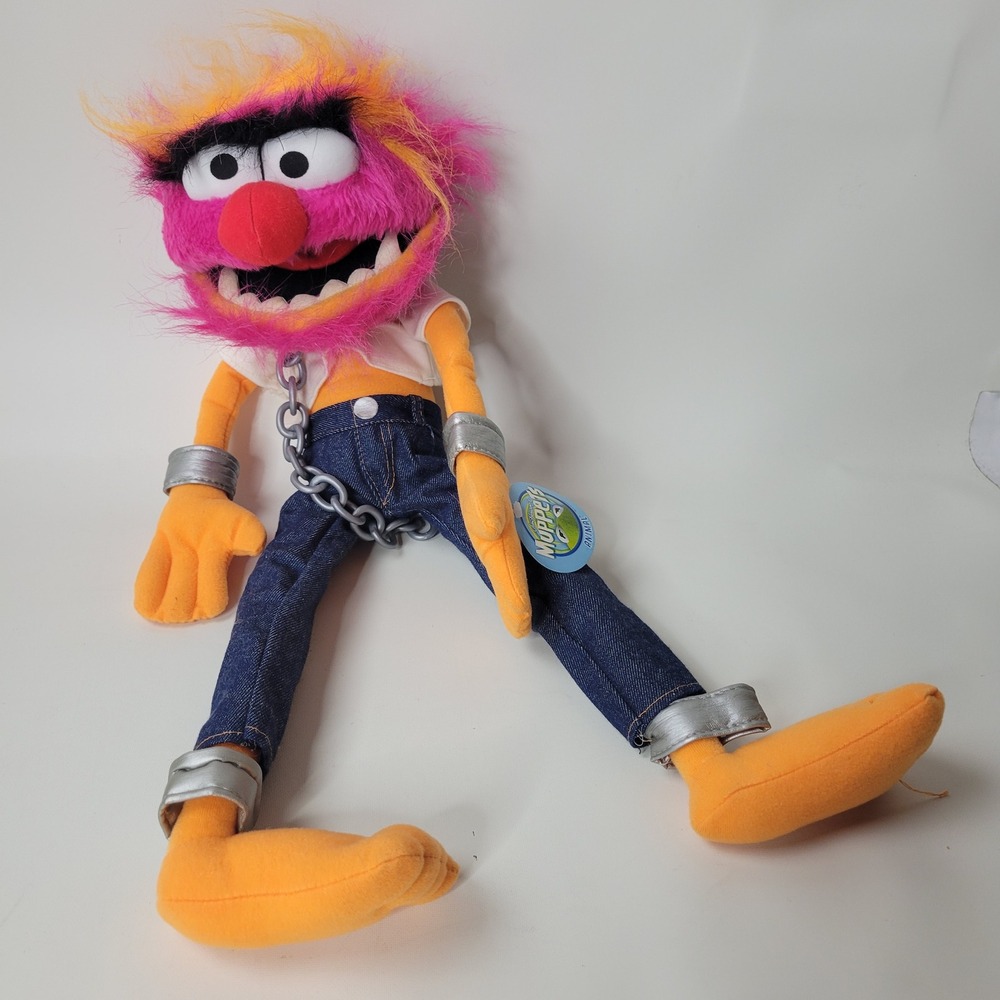 Jim Henson Muppets Animal Plush Nanco Chain 21 Inch Vintage